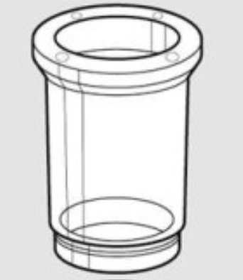 Whip Mix #4092 - Plastic Casting Ring 60G 1 1/4"