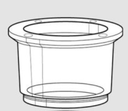 Whip Mix #4095 - Plastic Casting Ring 270G 2 1/2"