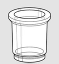 Whip Mix #4093 - Plastic Casting Ring 90G 1 1/2"