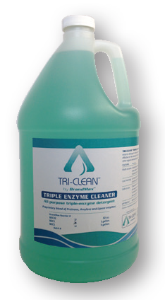 BrandMax Tri-Clean™ Enzymatic Cleaner Concentrate, 1 gallon