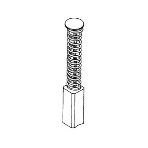 Brush for Emesco, Wells-Dental Motors