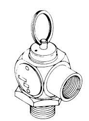 Safety Valve (38 PSI) for Pelton & Crane, Amsco/Steris®