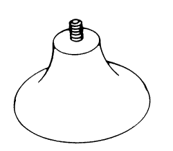 Suction Cup Foot for MDT - Ritter - Castle®