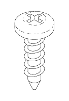 Screw (#6 x 3/8") - 12 per package