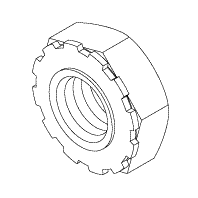 Locknut (#10-24 Keps Nut) - 25 per package