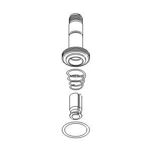 Repair Kit (Vent Valve) for Midmark® - Ritter - Non-manifold Mount Fits M9, M11