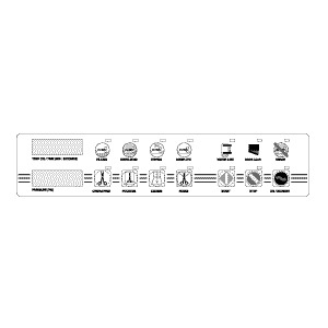 Display Overlay for Midmark® - Ritter (Fits: M11, M9)