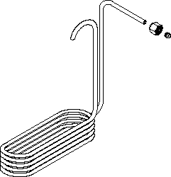 Condensation Coil for Midmark® - Ritter (Fits: Reservoir assembly)