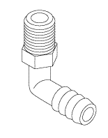 Elbow Fitting (3/8" Barb) for Pelton & Crane