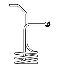 Condensation Coil With Compression Fitting for Pelton & Crane