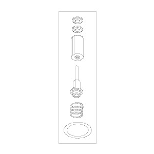 Bellows Plunger Kit for Pelton & Crane
