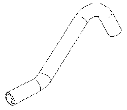 Fill Vent Tube for Pelton & Crane