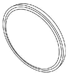 Door Gasket for Pelton & Crane (Fits Model: Magnaclave)
