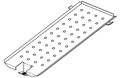 Tray Rest & Support Assembly for Pelton & Crane for OCM