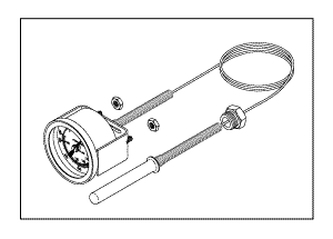 Temperature Gauge for Pelton & Crane - OCM, OCR, OCR+