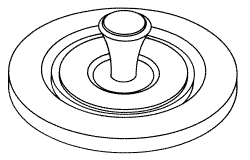 Reservoir Cover Assembly for Pelton & Crane