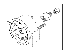 Pressure Gauge for Pelton & Crane (PCG040)