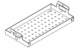 Instrument Tray (Large) for Pelton & Crane for OCM