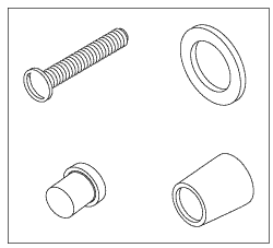 Foot Kit for Pelton & Crane