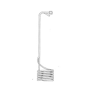 Condenser Tube for Pelton & Crane (Mounts in round reservoir - old style units only)