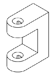 Door Hinge Block for Pelton & Crane - Fits Model: OCR
