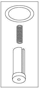Fill Plunger Kit for Pelton & Crane