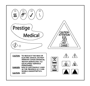 Decal Kit for Prestige/Kavo