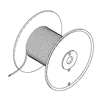 Hook Up Wire (White #14AWG) - Sold by the foot