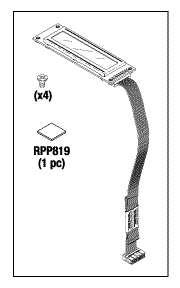 Display Assembly (Facia Cover)