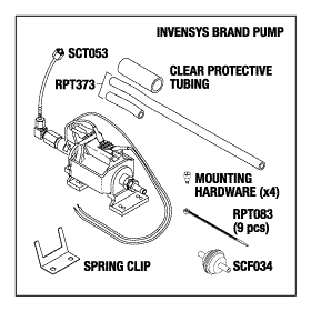 Pump Kit 2000 & 5000 - Invensys Brand Pump