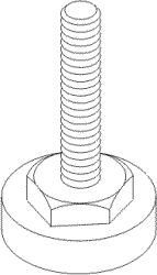 Leveler Leg for Air Techniques