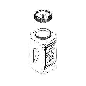 Condenser Waste Bottle With Lid for Scican