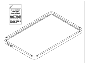Cassette Seal for Scican (~7-3/4" x 11-3/4")