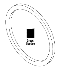 Door Gasket for Tuttnauer® (7.370" OD Green silicone)