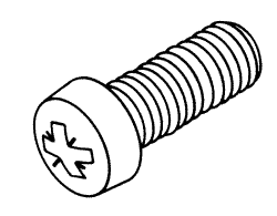 Metric Screw (M4 x 8) - 25 per package