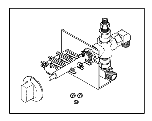 Multi-Purpose Valve for Tuttnauer® - Short Shaft Assembly