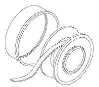 1/4" Teflon Thread Sealing Tape