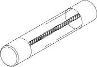 Fuse (4A, 250V) - 1/4 x 1-1/4 - Time Delay - 5 per package