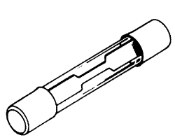 Fuse (25A, 32V) - 1/4 x 1-1/4 - Fast Acting - 5 per package