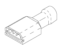 QC Terminal 14-16 Awg (1/4" Female) - 20 per package