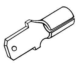 Push-On, Male .250 Tab (High Temperature) - 20 per package