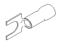 #6 Spade Terminal - 20 per package