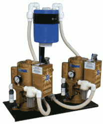 Goldenvac Dual Motor 4-HP Stainless Steel Vacuum Pump (10 Users)
