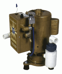 Goldenvac Stainless Steel Liquid Ring Vacuum 1-HP (3 User) w/ Water Recycler