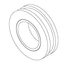 Bushing (left) for A-dec 6300