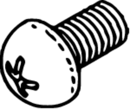 Front Arm Cover Screw for Pelton & Crane
