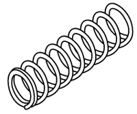 Focus Spring for Pelton & Crane for LF & LF+
