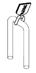 Main Arm Spring Safety Pin for Pelton &amp; Crane