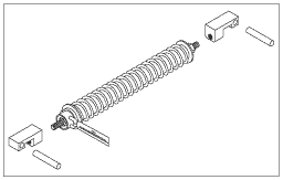 Spring Arm Spring & Guide Kit for Pelton & Crane