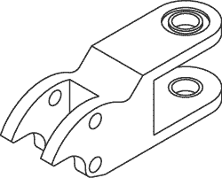 Arm Knuckle for Pelton & Crane